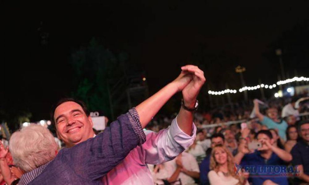 Con la presencia del gobernador Gustavo Valds se desarroll la tercera jornada del mega-Festival