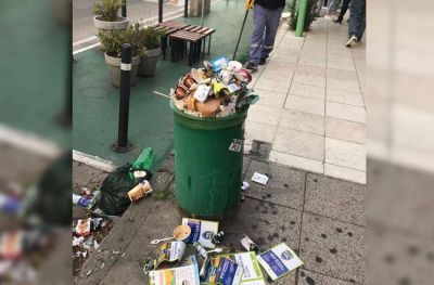 Descontento de comerciantes de zona G�emes por constante basura