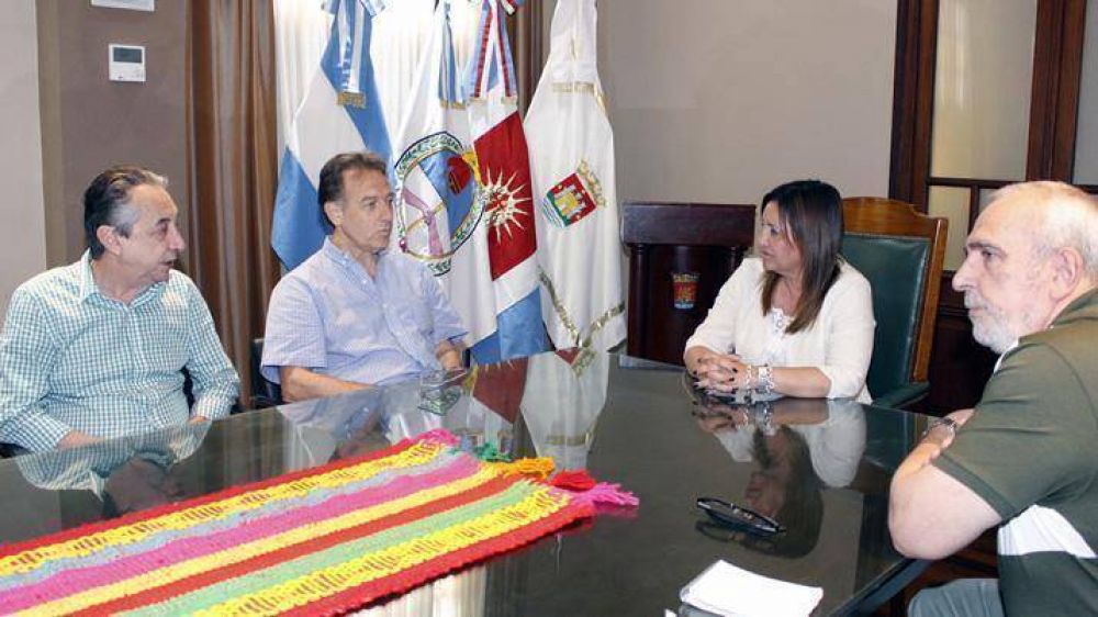 La intendente se reuni� con la C�mara de Comercio e Industria
