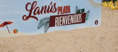 Grindetti inaugur� �Lan�s Playa� en el Vel�dromo