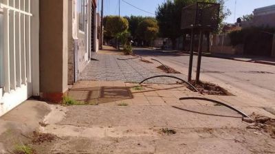 Avanza recambio de ca�er�as de agua y por ahora no habr� consumo medido en San Nicol�s