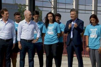 Macri y un gui�o a Larreta: �Los Juegos ser�n impecables�