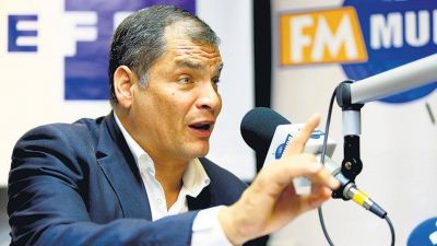 Portazo de Correa al partido Alianza Pa�s