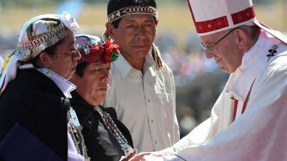Contundente advertencia del papa Francisco a los mapuches: 