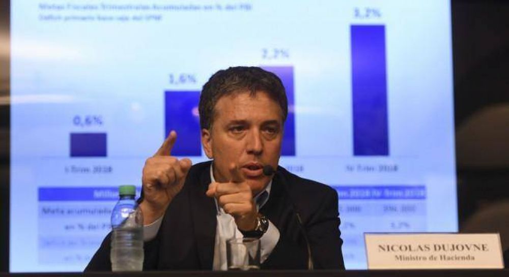 Dujovne anunci� que sobrecumpli� la meta fiscal y el d�ficit de 2017 fue de 3,9% del PBI