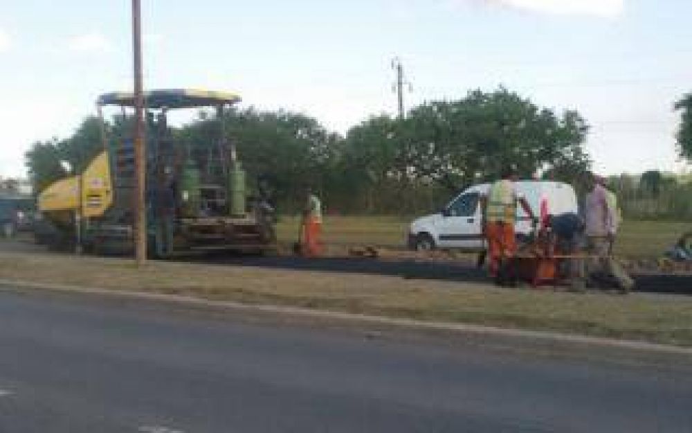 Zarate: Comenzaron las obras de bacheo en la avenida Ant�rtida Argentina