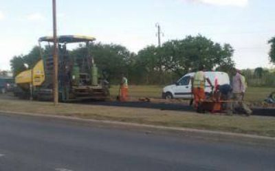 Zarate: Comenzaron las obras de bacheo en la avenida Ant�rtida Argentina