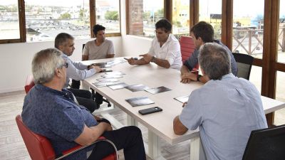 L�pez y Otero recibieron a funcionarios de Turismo de Naci�n en las nuevas instalaciones