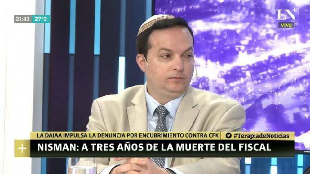 El presidente de la DAIA, sobre la causa AMIA: 