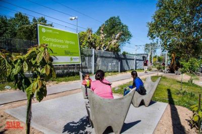La construcci�n de corredores verdes en Quilmes lleg� al 50% de avance