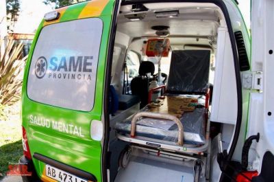 Quilmes sum� una nueva ambulancia de salud mental para el SAME