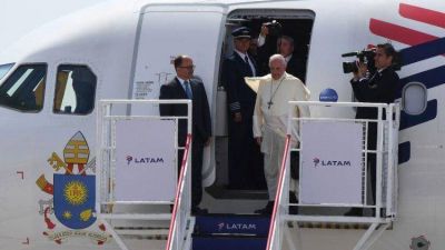 El Papa ya est� en Per�