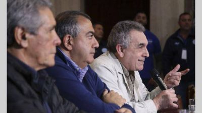 �Cruje la CGT? Schmid reconoci� que casi renuncia despu�s del �ltimo paro