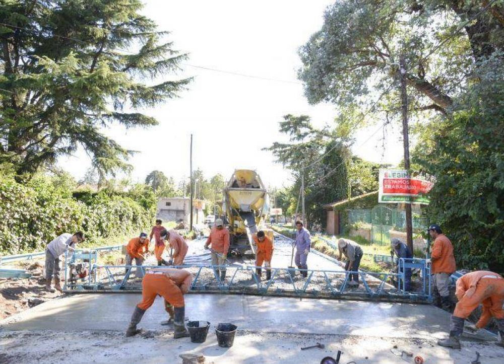 Esteban Echeverr�a: avanza construcci�n de nueva obra h�drica en Monte Grande