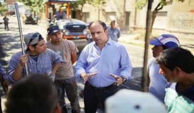 Avanzan las tareas de bacheo en distintos puntos de la Ciudad