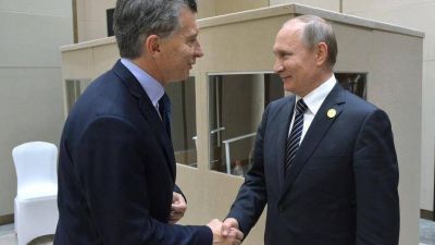 ARA San Juan, miner�a y trenes, los ejes del encuentro entre Macri y Putin