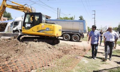 Gran avance para Tierras Altas: obra hidr�ulica del Barrio Iparraguirre