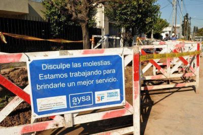 Av. Del Libertador y Salguero, interrumpida por reparaci�n de ca�er�a