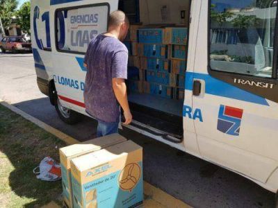 Entregan equipos a unidades sanitarias