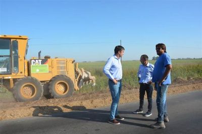 Mosca y Pisano ratificaron la obra de la ruta 65 hasta Bol�var