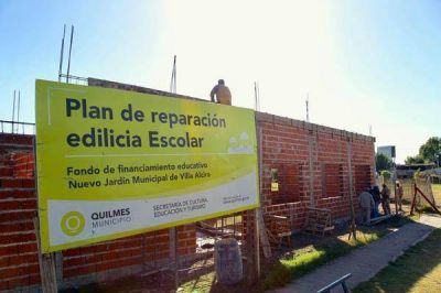 Avanza la obra del Jard�n N� 5