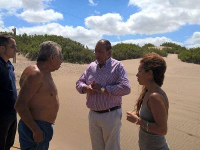 S�nchez recorri� Reta junto al delegado y funcionarios