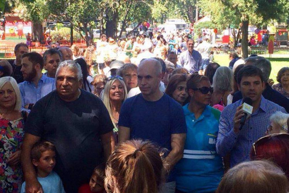 Comuna 11: el Gobierno porteo reinaugur la plaza Arenales de Villa Devoto