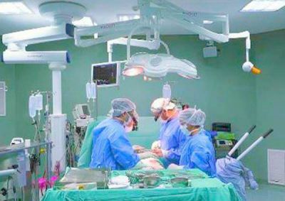 Exitosa cirug�a en el Hospital