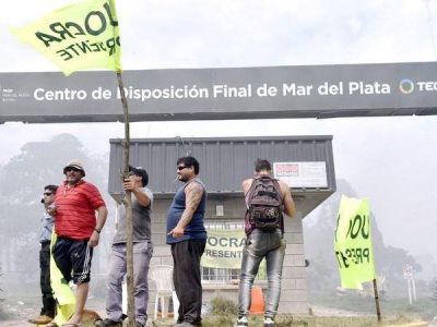 Basural: La UOCRA alerta que se est� yendo �derecho a un nuevo conflicto�