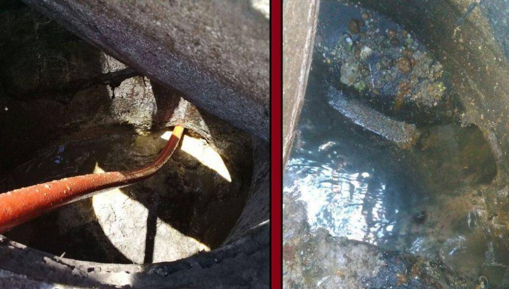 Obras Sanitarias resolvi� el problema de tapado de cloacas en la Villa Balnearia
