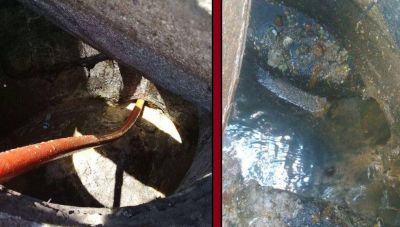 Obras Sanitarias resolvi� el problema de tapado de cloacas en la Villa Balnearia