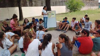 En la Colonia Municipal se llev� adelante un taller sobre residuos