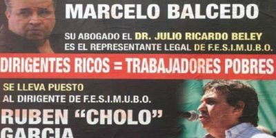 Municipales bonaerenses rechazan cualquier v�nculo con el SOEME y su titular detenido