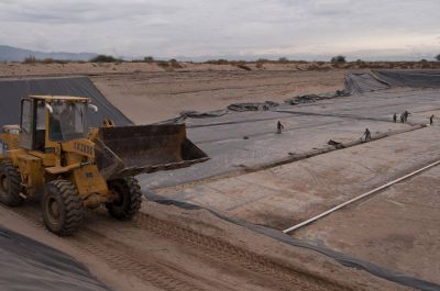 Con la presencia de Bergman, inauguran la planta de residuos