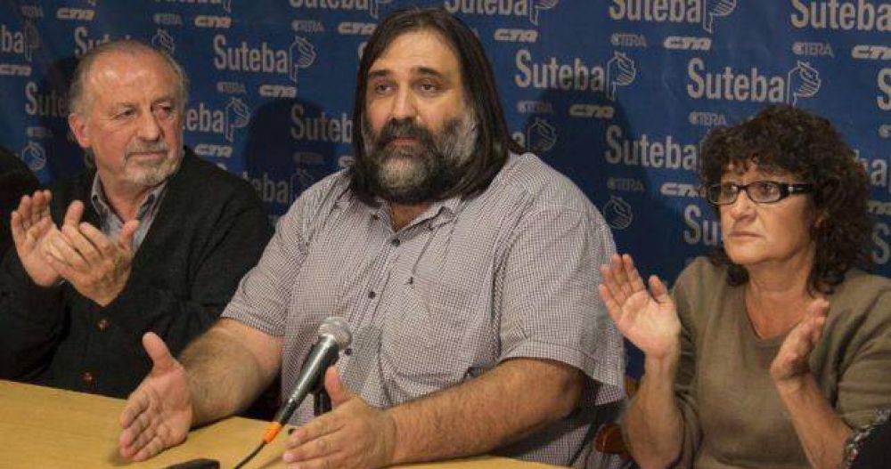 Baradel advirti que los docentes rechazarn de plano un 15% en paritarias