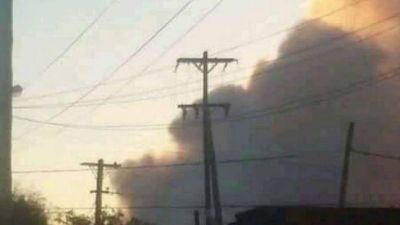 Volvi� a arder el CEAMSE de Cat�n y la columna de humo se vio en gran parte de zona sur