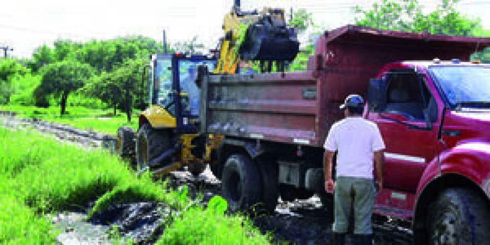 La Municipalidad continuar con los trabajos en cmaras, canales y desages
