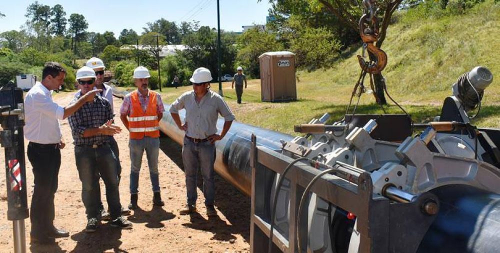 Avanza a buen ritmo la construccin de la nueva planta de agua en San Carlos