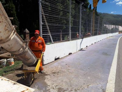 Nueva peatonal de circulaci�n para el circuito de Potrero de los Funes