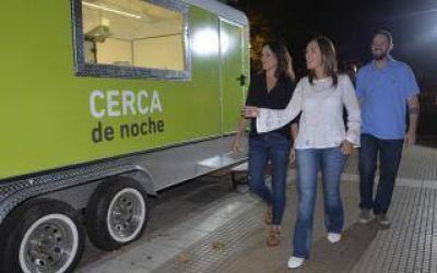 Vidal y Stanley visitaron las unidades m�viles del operativo 