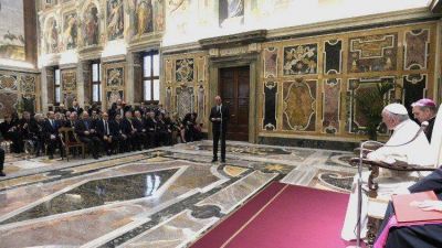 Aliento del Papa a la Conferencia internacional contra el antisemitismo