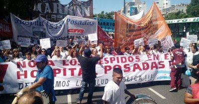 Trabajadores del Posadas reclamaron la reincorporación de los 122 despedidos