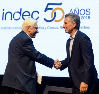 En b�squeda de mostrar transparencia, Macri destac� el �nuevo� Indec