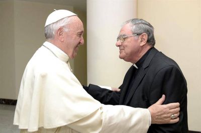 Francisco se reencontr� con el obispo Oscar Ojea, presidente del Episcopado