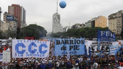 Los movimientos sociales y el PJ definen si se suman a la protesta de Moyano