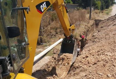 Ampliaci�n de la red cloacal