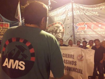 Multitudinario apoyo a los casineros