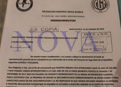 Bah�a Blanca: ahora Triaca va por la UPSRA tras su intervenci�n