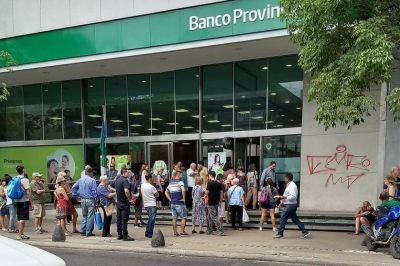 Hoy tampoco habr� atenci�n al p�blico por un paro del Banco Provincia