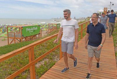 Marcos Pe�a en Mar del Plata: �Hubo un r�cord de turismo�